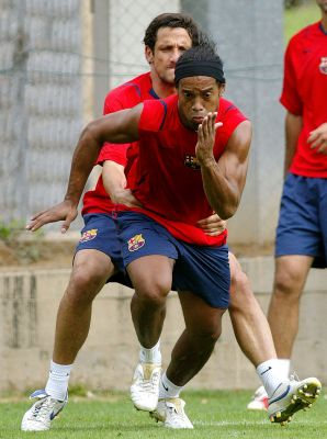 RONNIE DANS SON ENTRAINEMENT